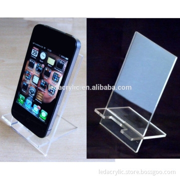 Clear Acrylic Desktop Mobile Phone Stand